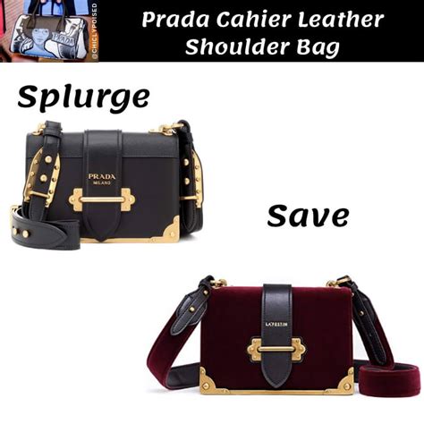 prada cahier dupe|Cahier Prada Bags .